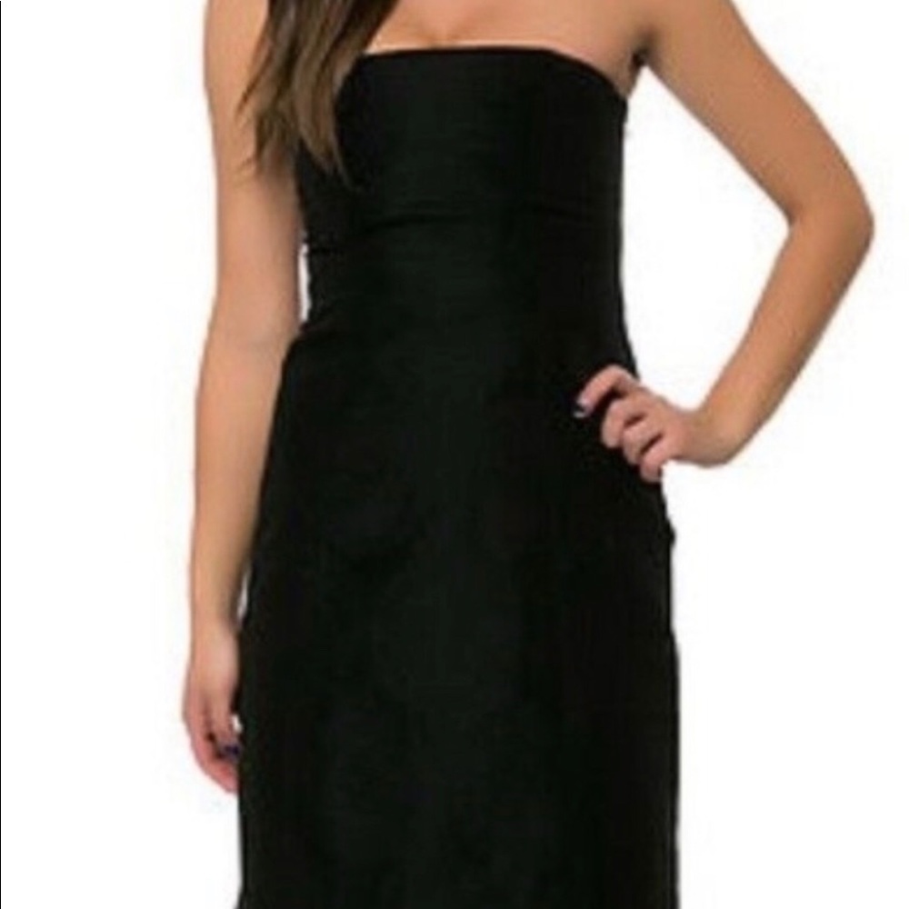 Theory Black Strappleas Orsolya Dress NWT